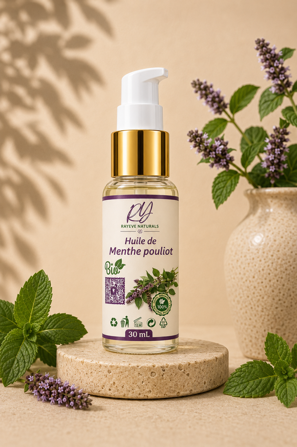Huile de menthe pouliot 30ml