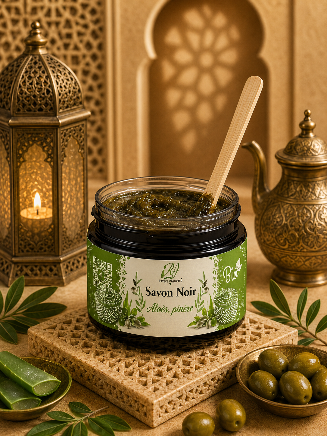 Savon Noir Menthe Poivrée