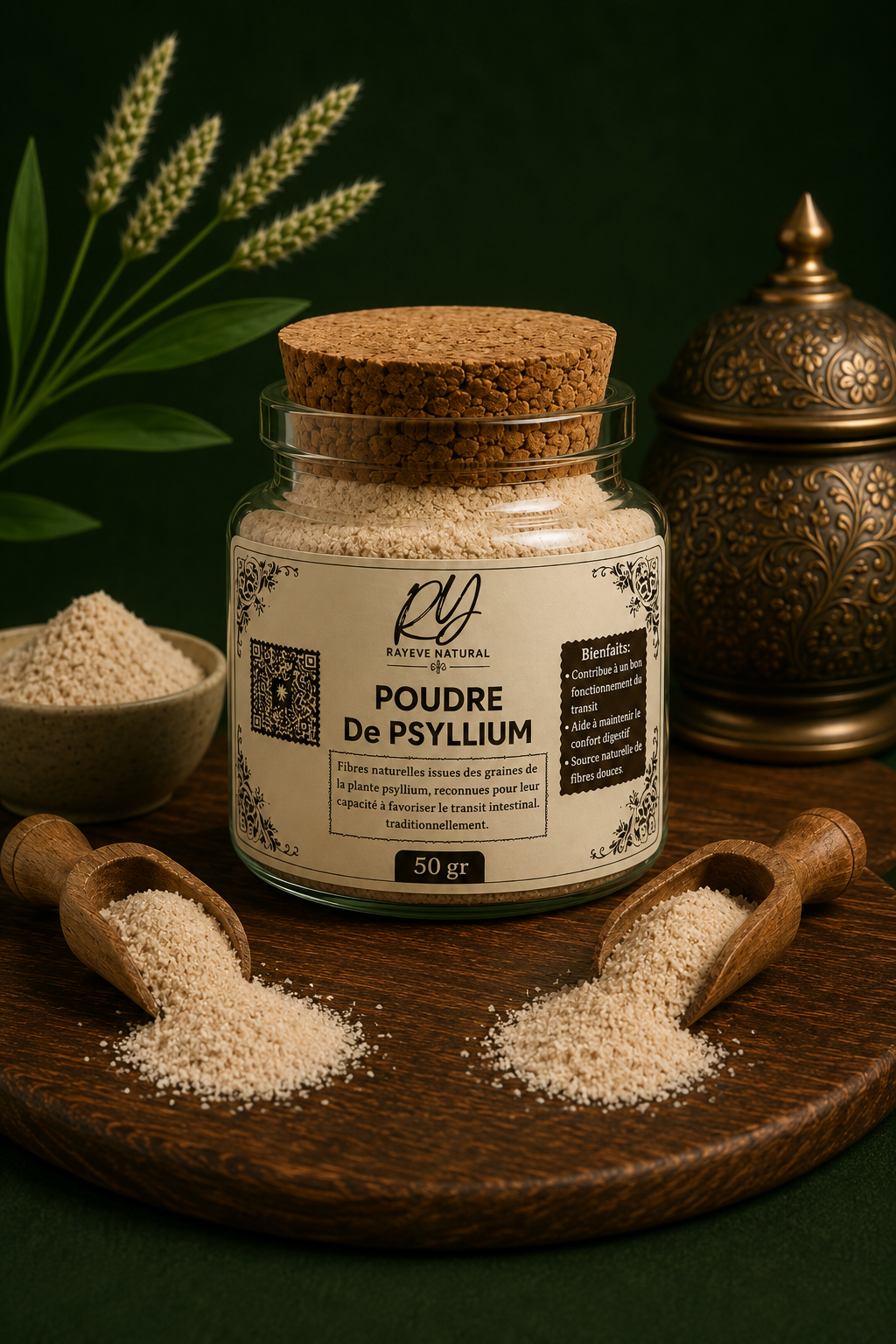 Poudre de Psyllium 50g