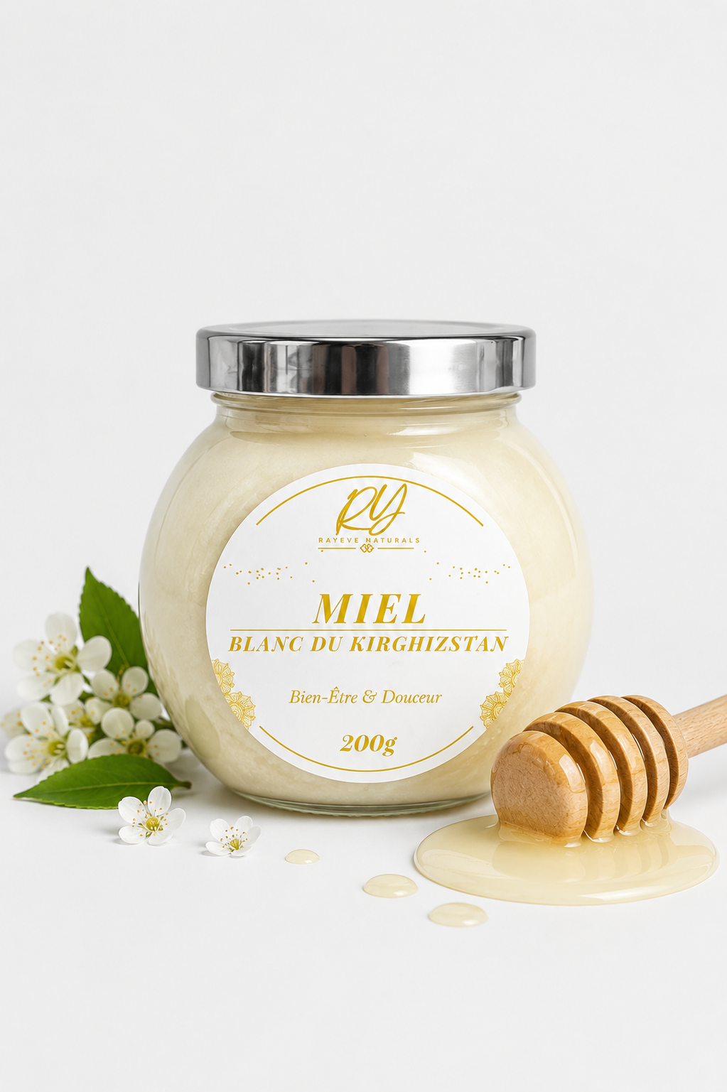 Miel Blanc du Kirghizistan 200g