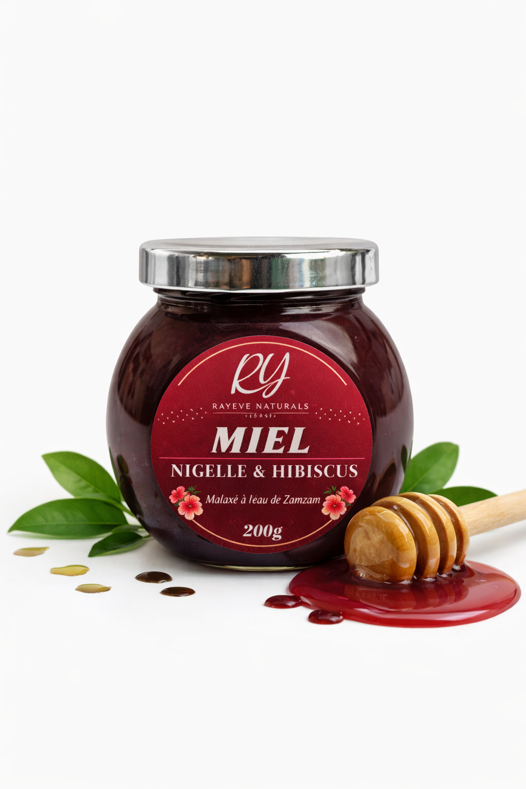 Miel Hibiscus 200g