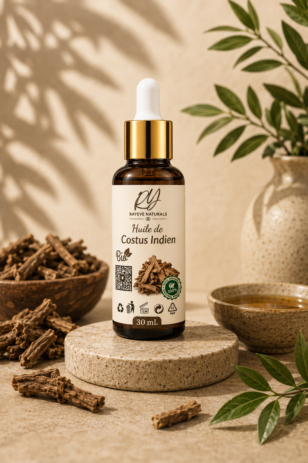 Huile de Costus Indien 30ml