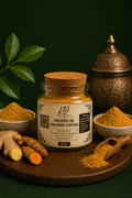 Poudre de gingembre curcuma