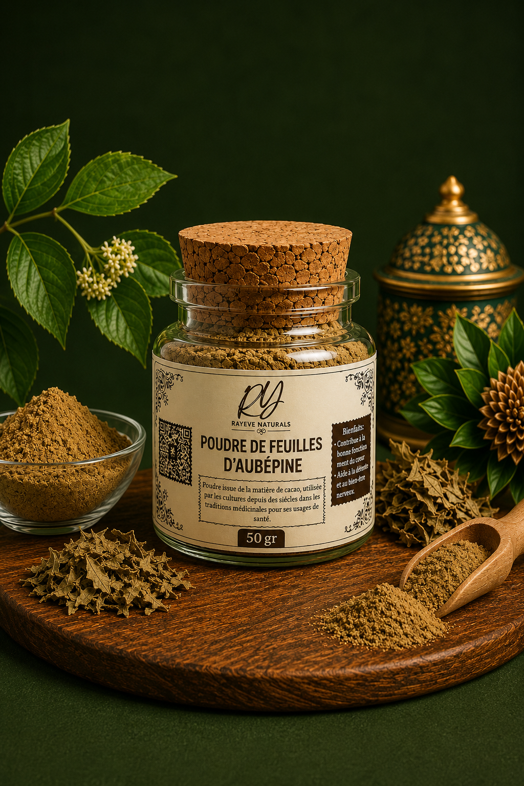Poudre d'Aubépine 50g